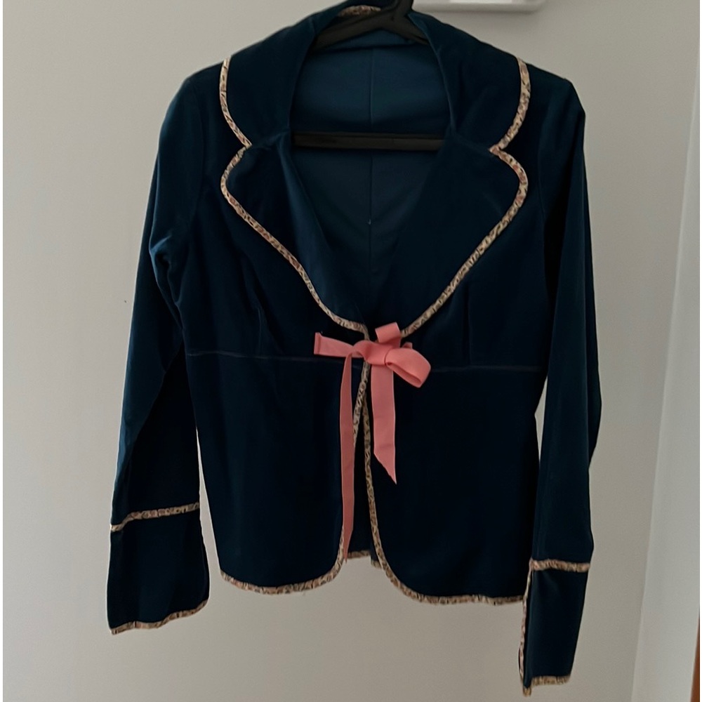 BeeBop & Wally Vintage Velvet Jacket